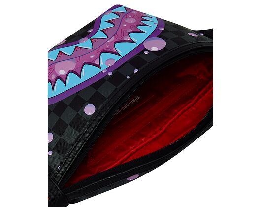 Bauchtasche Sprayground - Purple Slime Takeover Savvy Crossbody