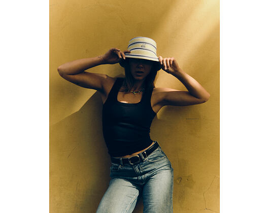Hut Kangol - Tropic Resort Stripe Lahinch - Butter Chiffon Multi