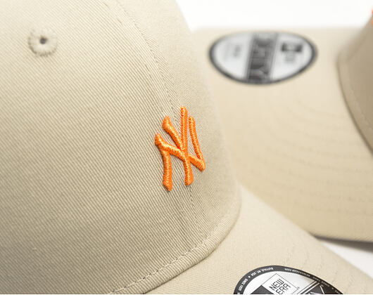 Kinder Kappe New Era - MLB Homefield 9FORTY Trucker - NY Yankees - Stone / Orange