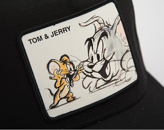 Kappe casquette PREMIUM CAPSLAB TOM & JERRY,  effet bambo finitions premium