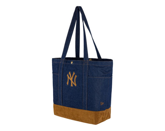 Tasche New Era - MLB Suede Denim Tote - NY Yankees - Navy