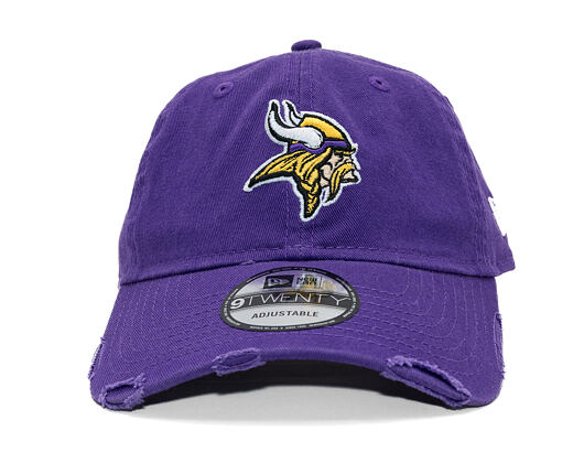 Kappe New Era - NFL Wash & Distressed 9TWENTY - Minnesota Vikings - Purple