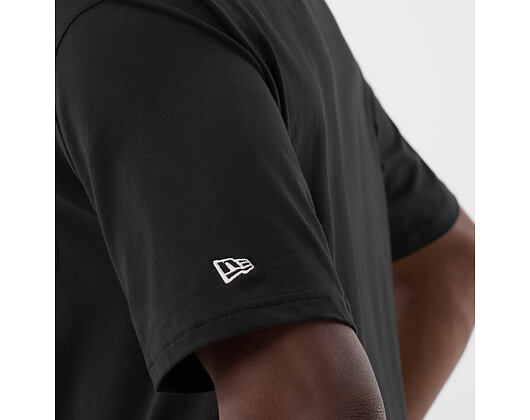T-Shirt New Era - Branded Oversized Graphic Tee - Black