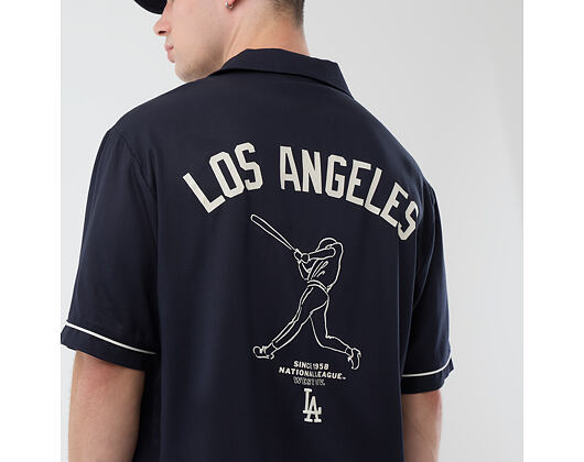 T-Shirt New Era - MLB Graphic Riviera Tee - LA Dodgers - Navy