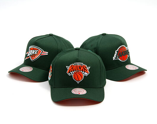 Kappe Mitchell & Ness - NBA - Emerald Slam - New York Knicks - Green/Orange