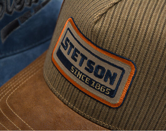 Kappe Stetson - Trucker Cap - Cotton Linen Stripe - 647