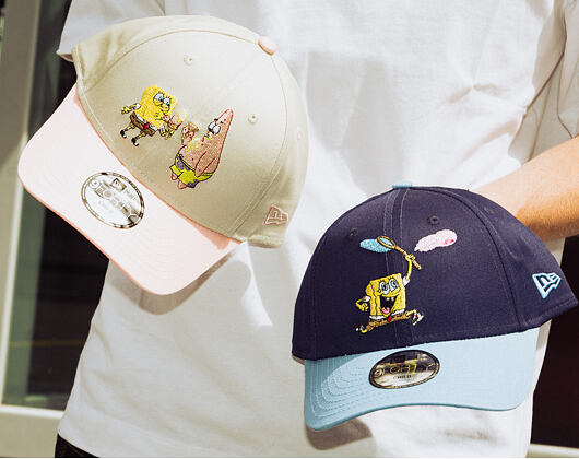Kinder Kappe New Era - Spongebob 9FORTY - Spongebob - Ocean Blue / Blue