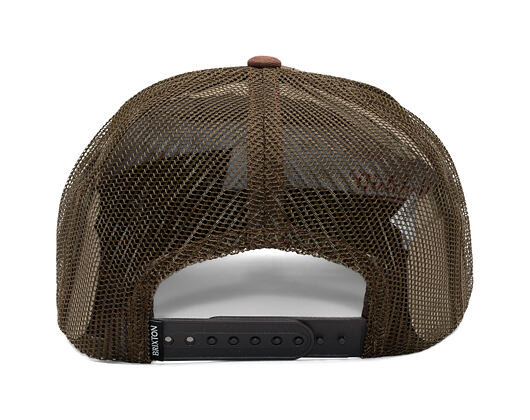 Kappe Brixton - Beekman C Np Mp Trucker Hat - Brown/Brown