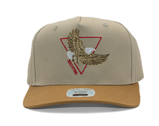 Kappe Brixton - Opal C Np Mp Snapback - Sand/Dark Khaki