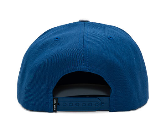 Kappe Brixton - Oath Iii Snapback - Blue/Light Grey