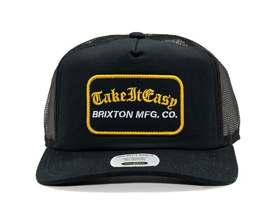 Kappe Brixton - Take It Easy C Np Mp Trucker - Washed Black