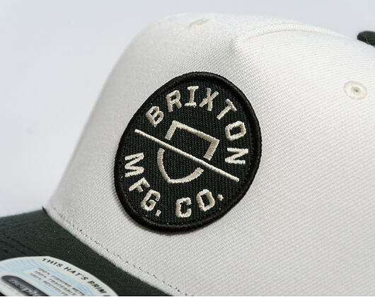 Kappe Brixton - Crest C Mp Snapback - Black/Off White