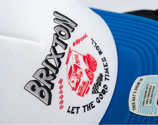 Kappe Brixton - Garnet Np Hp Trucker Hat - Royal/White/Royal