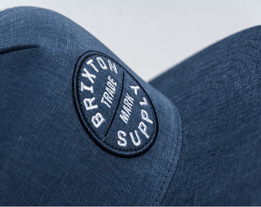 Kappe Brixton - Oath Mp Trucker Hat - Blue Chambray/White