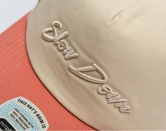 Kappe Brixton - Slow Down Mp Snapback - Sublime Green Gingham/Whitecap