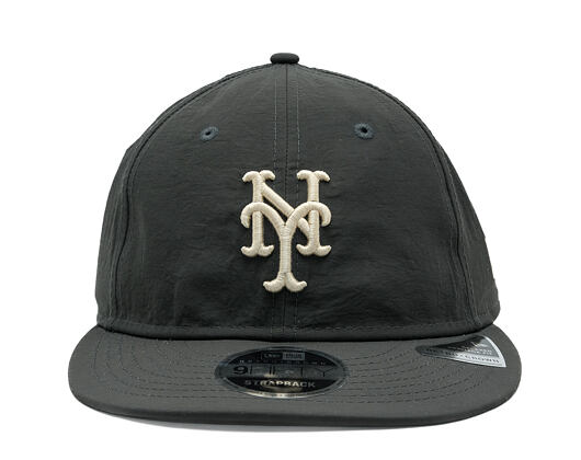 Kappe New Era - MLB Nylon Ripstop 9FIFTY Retro Crown - NY Mets - Black