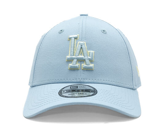 Kappe New Era - MLB League Essential 9FORTY - LA Dodgers - Sky Blue / Yellow
