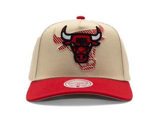Kappe Mitchell & Ness - Off Tilted - NBA - Chicago Bulls - Off White