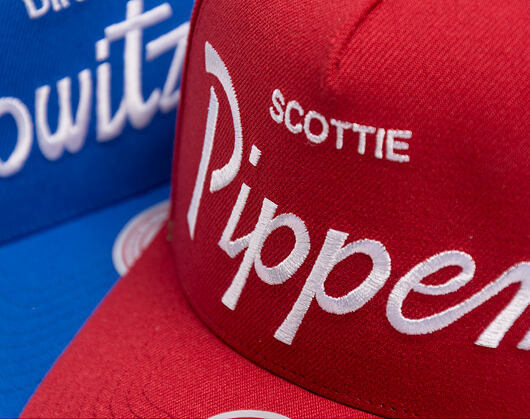 Kappe Mitchell & Ness - Player Script Hwc - NBA - Chicago Bulls - Scottie Pippen - Red