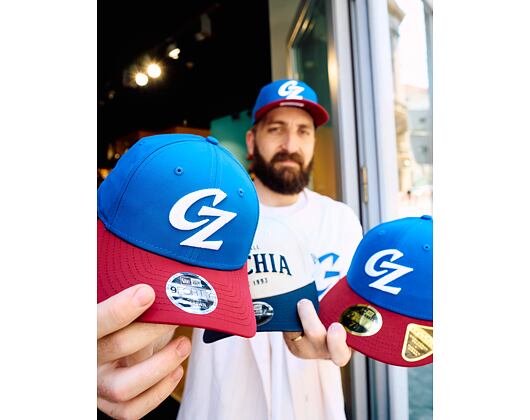 Kappe New Era - Team Core Low Profile 59FIFTY - Baseball Czechia - Blue
