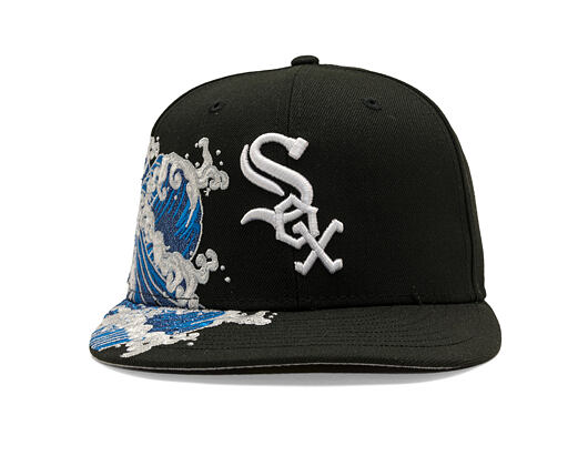 Kappe New Era - MLB "Tidal Wave" 59FIFTY - Chicago White Sox - Black