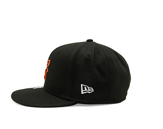 Kappe New Era - MLB "Tidal Wave" 59FIFTY - Baltimore Orioles - Black