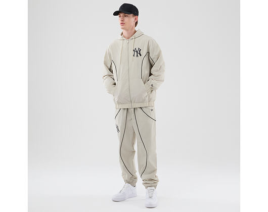 Jacke New Era - MLB Piping Track Jacket - NY Yankees - Stone