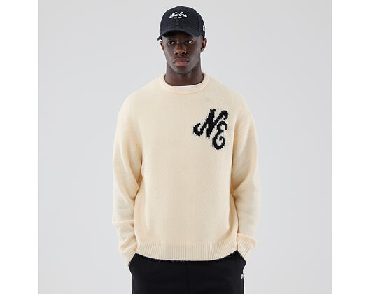 Strickpullover New Era - Branded Knit Sweater - Cream
