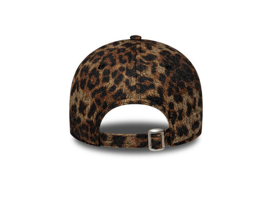 Damen Kappe New Era - MLB Cosy Leopard 9FORTY - NY Yankees - Deep Auburn / Black