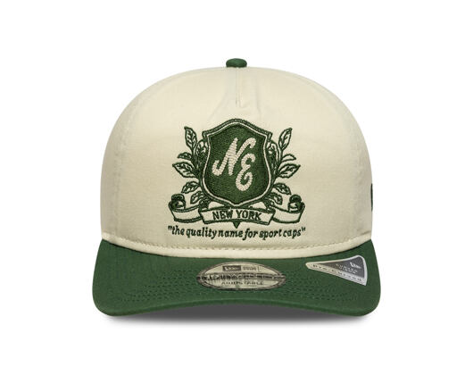 Kappe New Era - Branded Washed Graphic 19TWENTY - Cream / Cilantro Green