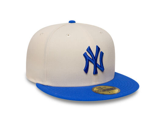 Kappe New Era - MLB Essential 59FIFTY - NY Yankees - Cream / Blue