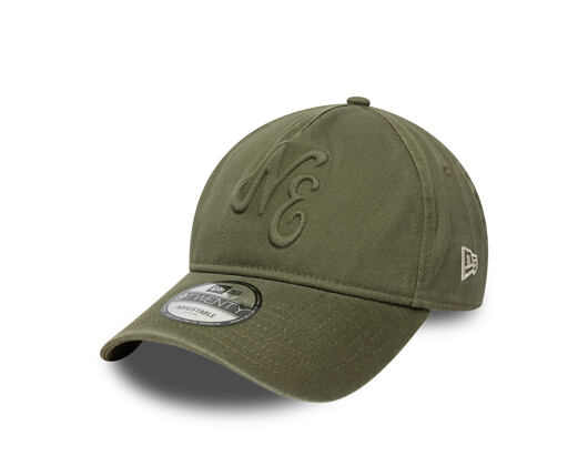 Kappe New Era - Branded Embossed 9TWENTY A-Frame - New Olive