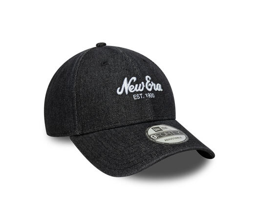 Kappe New Era - Branded Denim 9FORTY - Black