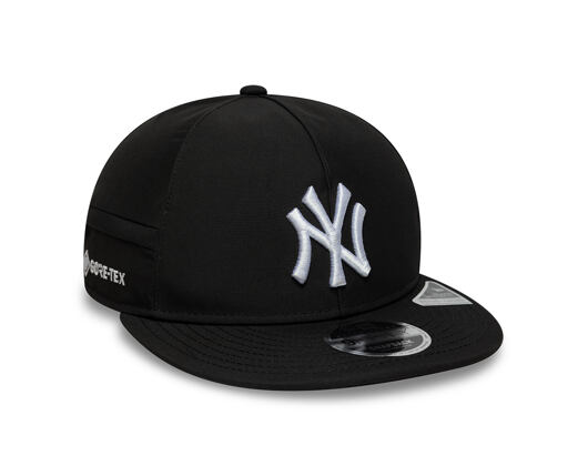 Kappe New Era - MLB IMAGE DROP Gore-Tex 9FIFTY Retro Crown - NY Yankees - Black / White