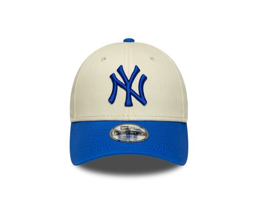 Kinder Kappe New Era - MLB Essential 9FORTY - NY Yankees - Cream / Blue