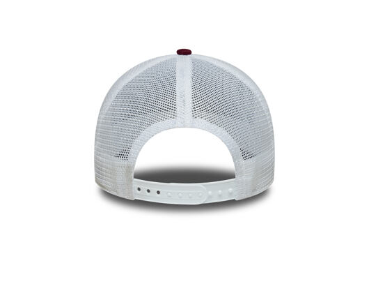 Kappe New Era - MLB Essential 9FORTY A-Frame Trucker - Oakland Athletics - Burgundy