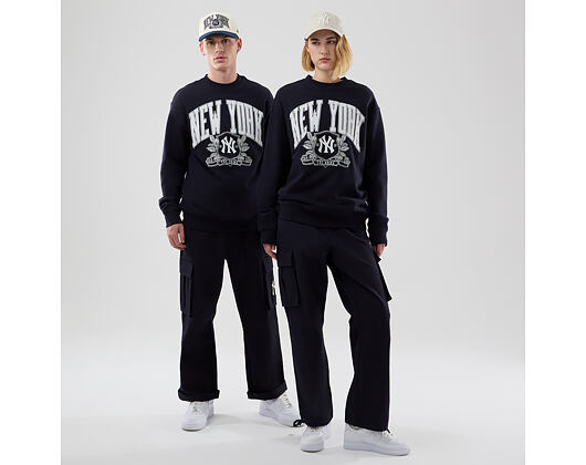 Pullover New Era - MLB Arch Graphic Crewneck - NY Yankees - Navy
