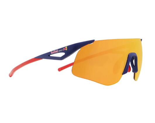 Sonnenbrille Red Bull SPECT - MARK - Blue/Brown - Red Mirror