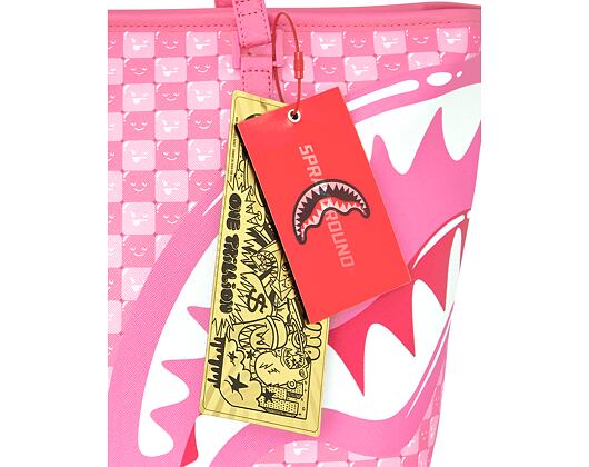 Tasche Sprayground - Pink New Check Faces Tote
