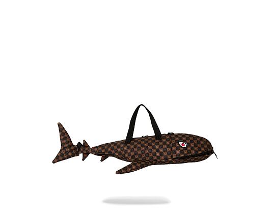 Tasche Sprayground - Sharks In Paris Wtf Bubble Brown Check Shark Duffle