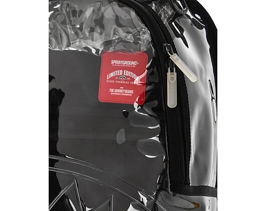 Rucksack Sprayground - Gun Metal Colors Clear Backpack