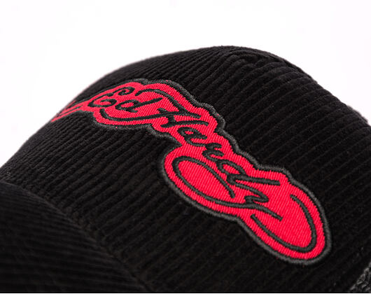 Kappe Ed Hardy - Embroidery Applique Cord 5 Panel Trucker Cap - Black