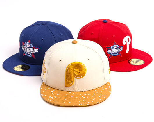 Kappe New Era - MLB All Star Game 2026 59FIFTY - Philadelphia Phillies - Cream / Panama Tan