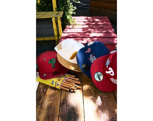 Kappe New Era - MLB All Star Game 2026 59FIFTY - Philadelphia Phillies - Cream / Panama Tan