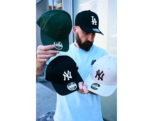 Kappe New Era - MLB 9FORTY M-CROWN - NY Yankees - Stone / Deep Auburn