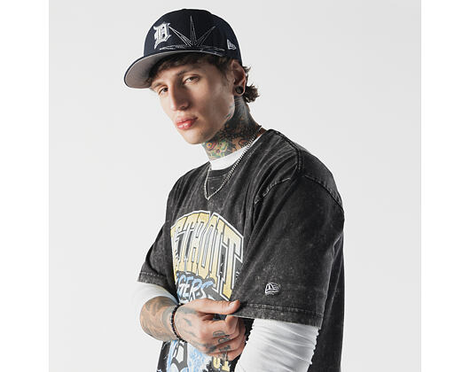 T-Shirt New Era - MLB Lifestyle Graphic Tee - Detroit Tigers - Black