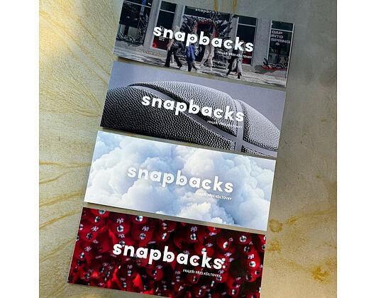 Aufkleber Snapbacks 4 pack Podzim 26