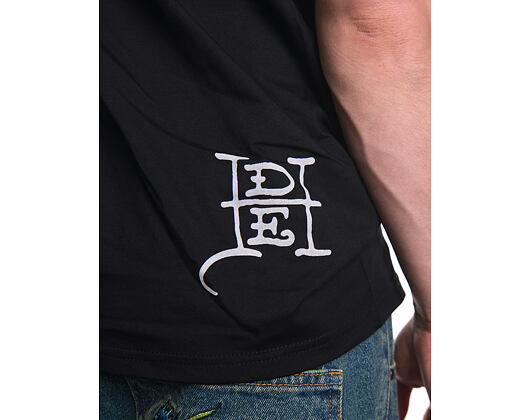 T-Shirt Ed Hardy - Mens Double-Panther Tshirt - Black