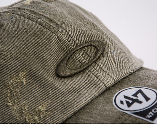 Kappe Oakley - ‘47 Reserve Distressed Cap - Deep Olive