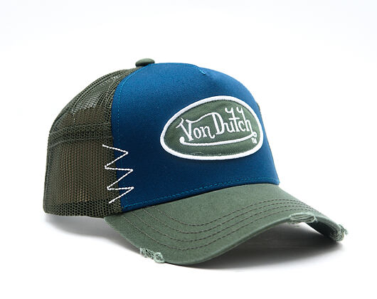 Kappe Von Dutch - Trucker - Patch - Green / Navy